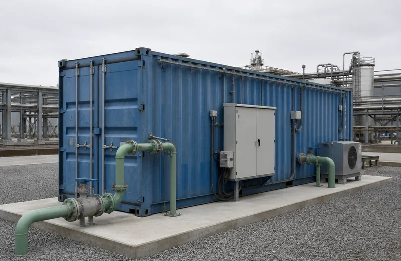 containerized wastewater treatment plant hero