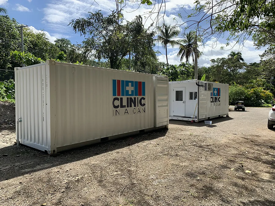 shipping container medical clinic 1